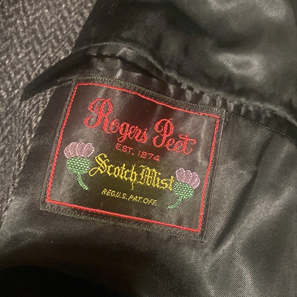 Vintage Rogers Peet Scottish mist Gordon tartan coat - Picture 2 of 9